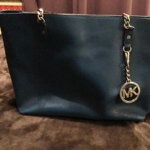 Peacock blue Shoulder bag